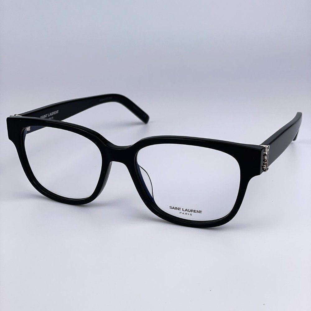 NEW Saint Laurent Classic SLM33/F 001 Black Cat Eye Women Eyeglasses - Picture 5 of 11